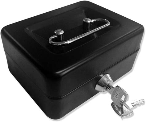 small metal lock box with key|small metal box with latch.